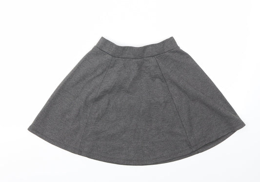George Girls Grey Flare Skirt Size 7-8 Years