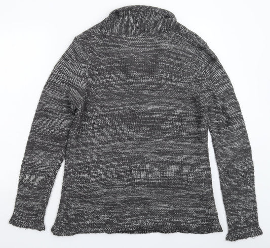 NEXT Womens Grey Knit Cardigan Jumper Size 14