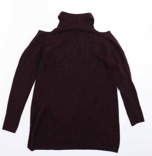 New Look Womens Brown Knit Pullover Jumper Size S