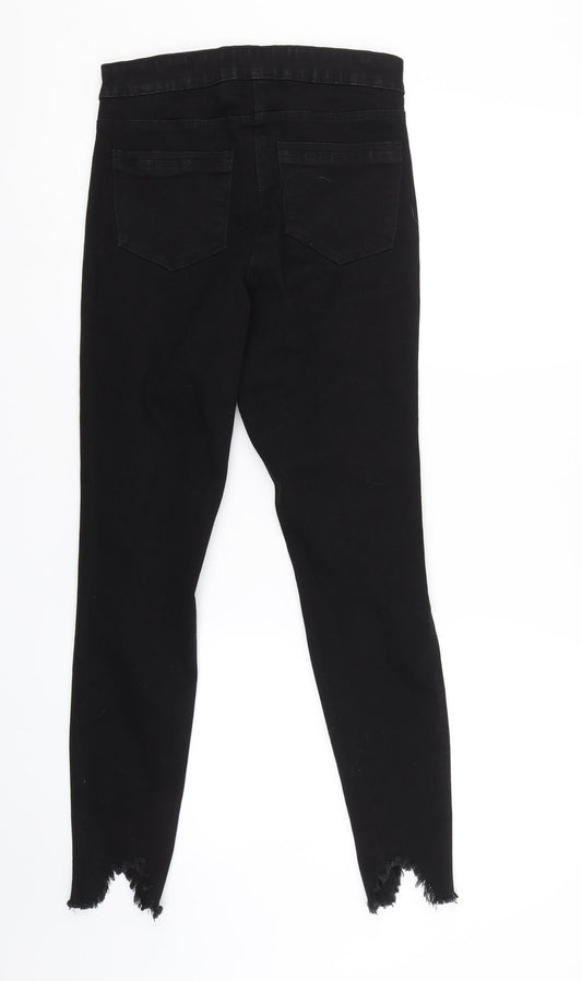 Denim Womens Black Denim Skinny Jeans Size 10 L26 in