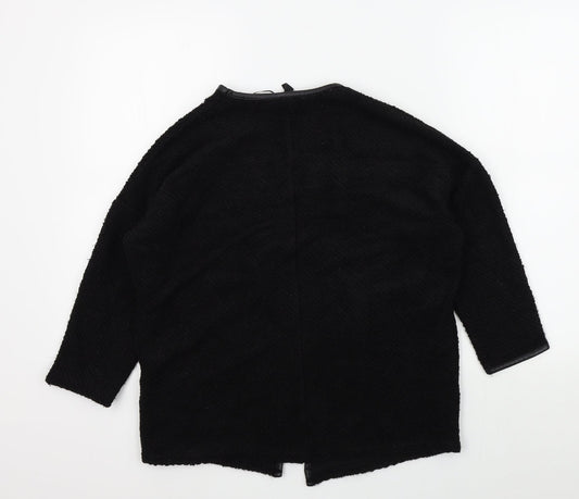 H&M Womens Black Cardigan Jumper Size S