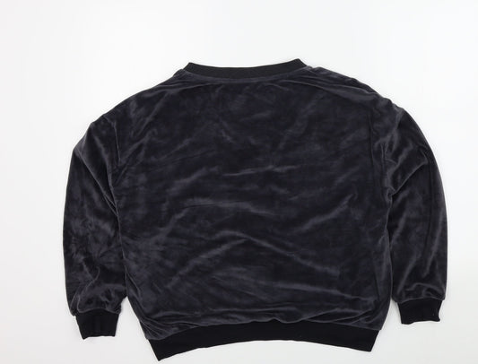 Avenue Womens Grey Pullover Jumper Size S