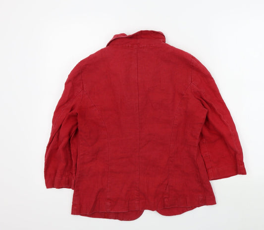 M&S Womens Purple Jacket Size 12
