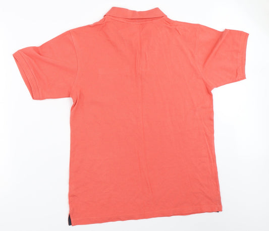 Haworth Mens Pink Polo Size L