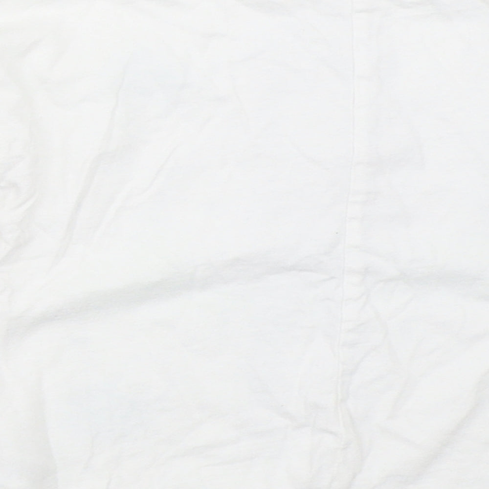 Brand and care label for St Bernard girls’ white basic t-shirt, size 5, years - st patricks day