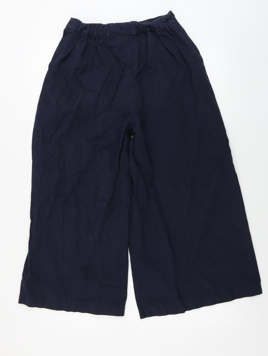 ASOS Womens Blue Trousers Size 10 L21 in