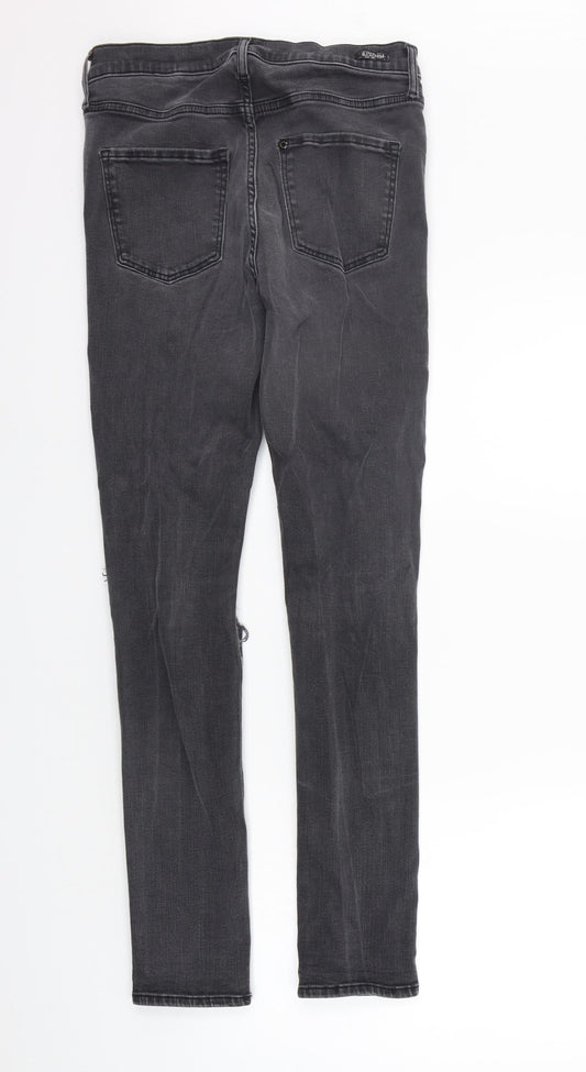 H&M Womens Grey Skinny Jeans Size 30 in L32 in