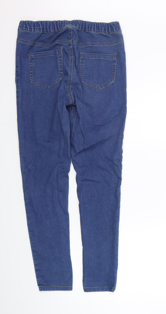 River Island Womens Blue Jegging Jeans Size 30 in L29 in - Elastic Waist Band