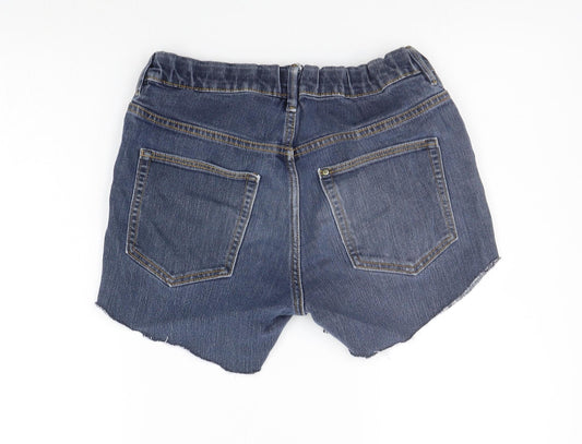 &DENIM Girls Blue Chino Shorts Size 15 Years