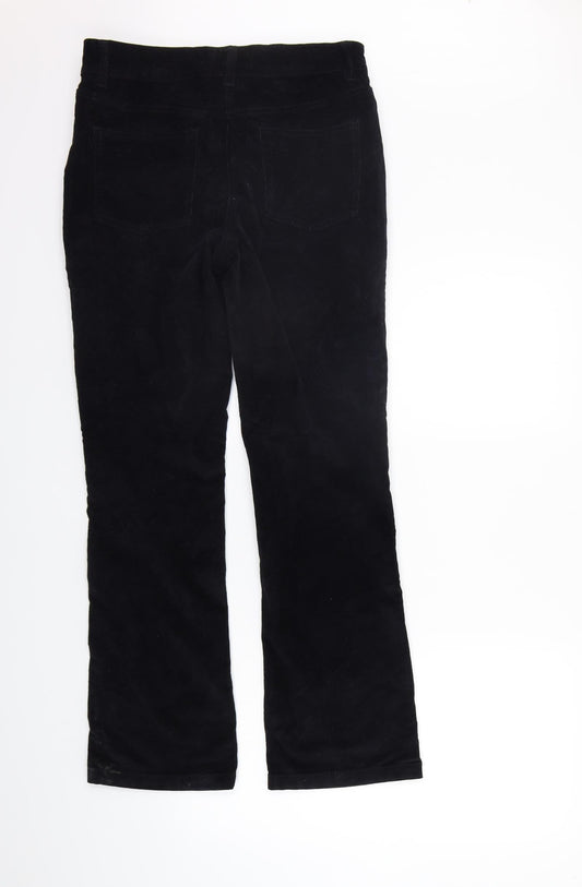 NEXT Womens Black Trousers Size 10 L30 in