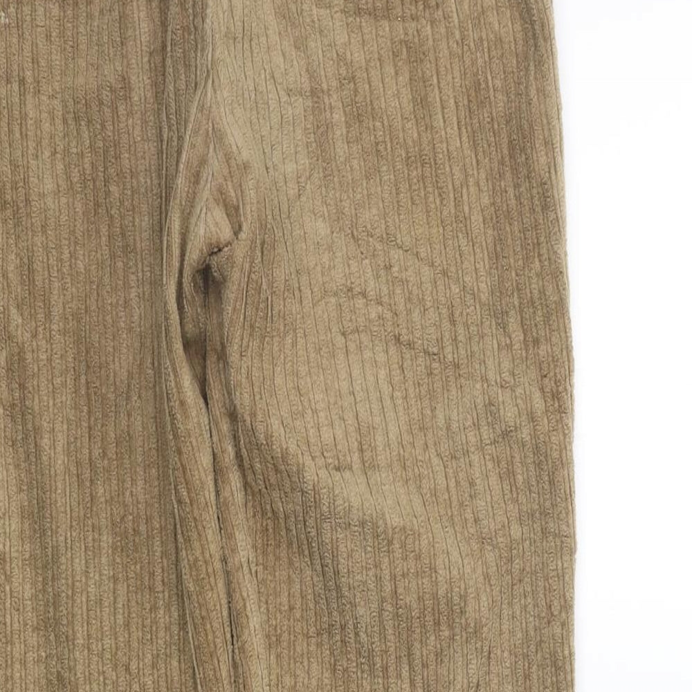 Preworn Womens Beige Trousers Size 2XL L25 in - Elastic Waist Band