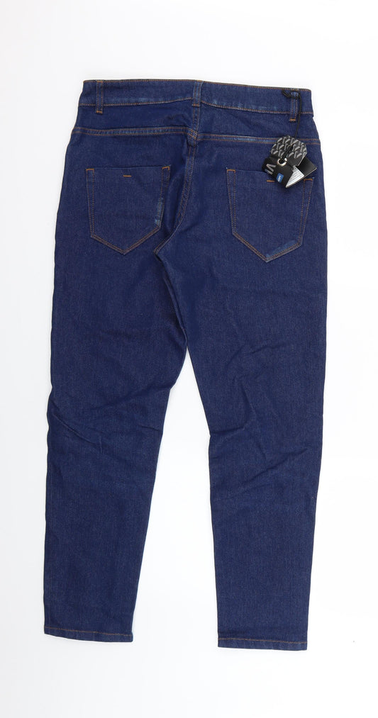 KYM Womens Blue Denim Skinny Jeans Size 30 in L26 in
