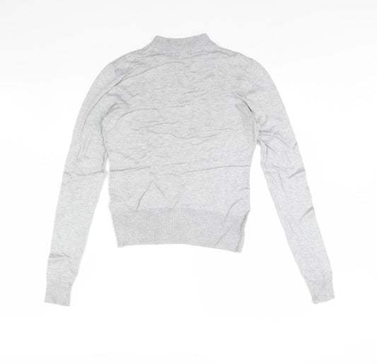 New Look Womens Grey Pullover Jumper Size 10