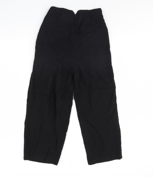 v gallery Womens Black Trousers Size L L27 in