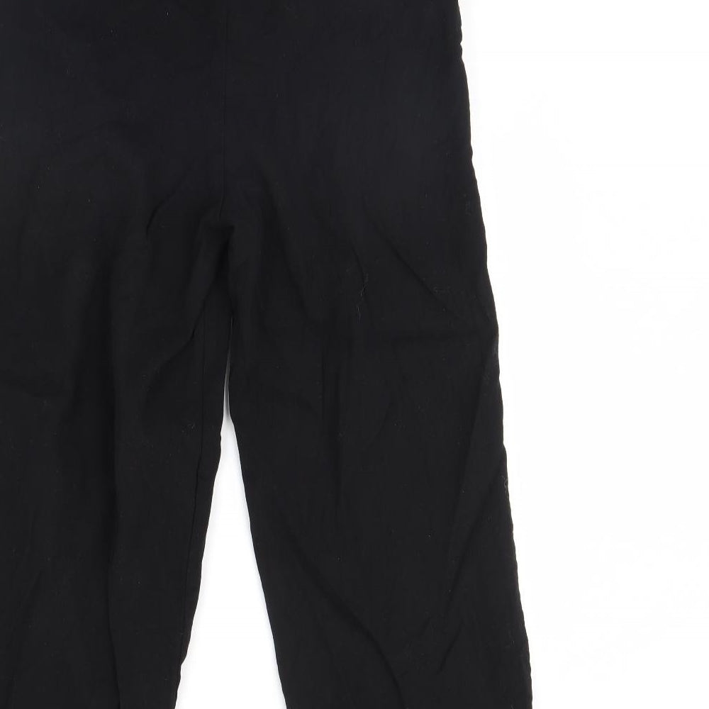 v gallery Womens Black Trousers Size L L27 in