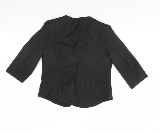 Cutie Womens Black Jacket Size 10