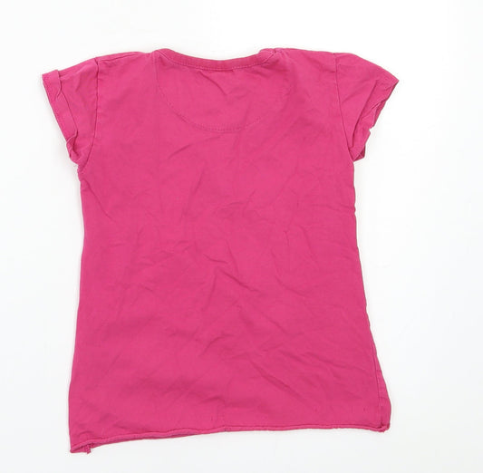 BEKA Girls Pink Basic Polo Size 6-7 Years