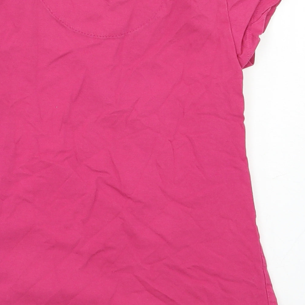 BEKA Girls Pink Basic Polo Size 6-7 Years