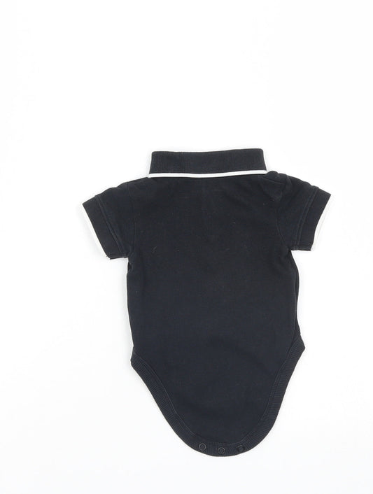 George Boys Black Romper One-Piece Size 3-6 Months