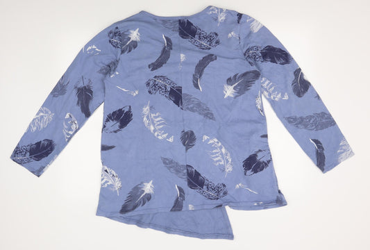 LV Clothing Womens Blue Pullover Jumper Size 8