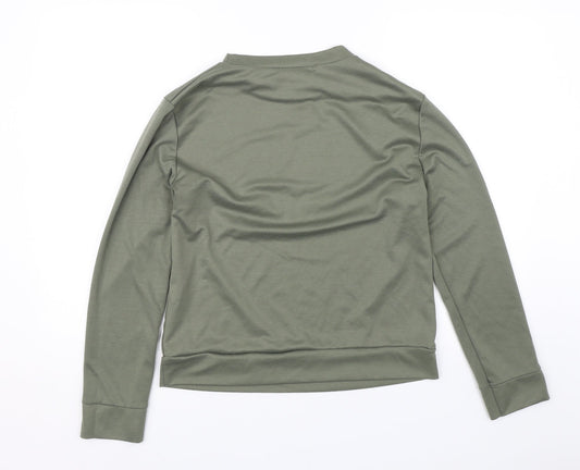 Xiss Womens Green Pullover Jumper Size 16 - Vogue