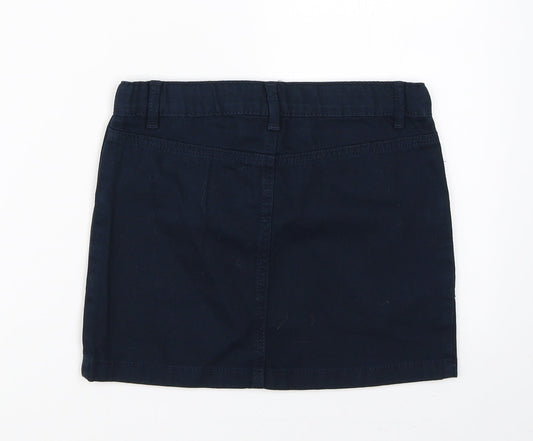 Anko Girls Blue A-Line Skirt Size 7 Years