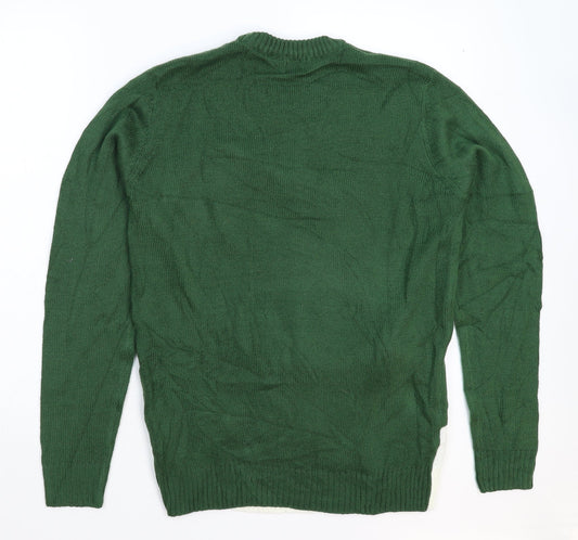 Avenue Mens Multicoloured Knit Pullover Jumper Size S - Christmas
