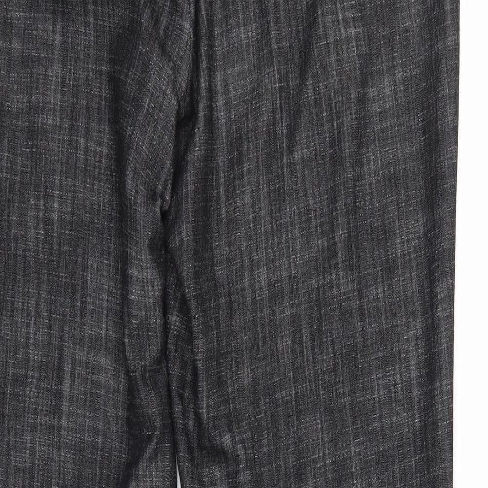 Per Una Womens Black Trousers Size 10 L28 in