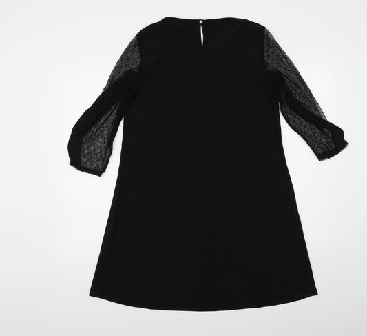 Dorothy Perkins Womens Black A-Line Size 10