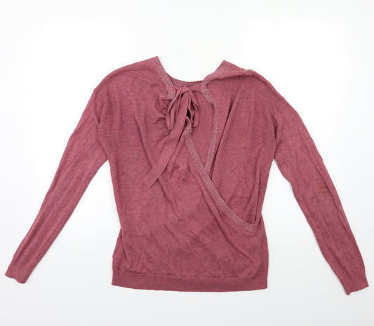 NEXT Womens Pink Knit Pullover Jumper Size 10
