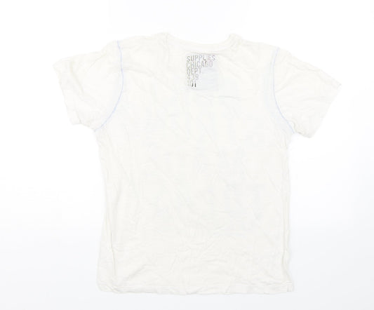 Angelo Litrico Mens White T-Shirt Size S