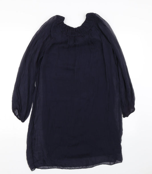 Phase Eight Womens Blue Basic T-Shirt Size S