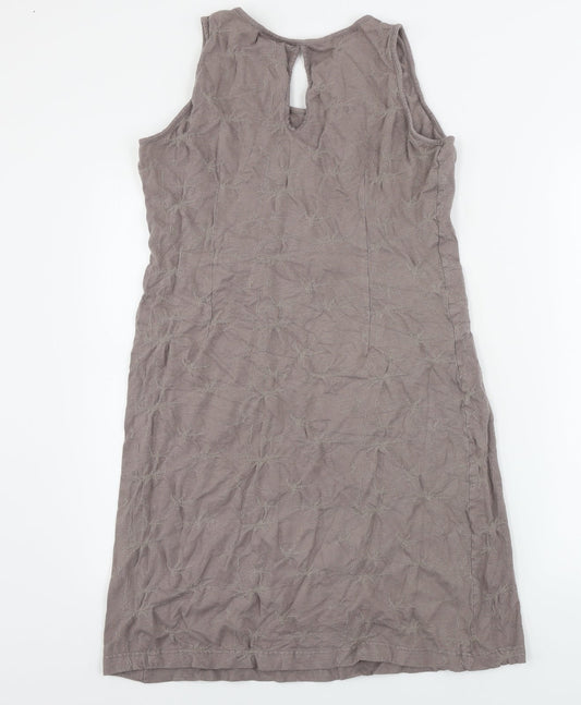 Adini Womens Brown A-Line Size XS
