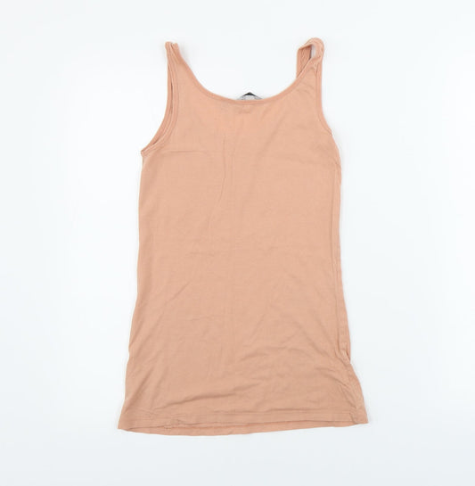 New Look Womens Pink Basic T-Shirt Size 6