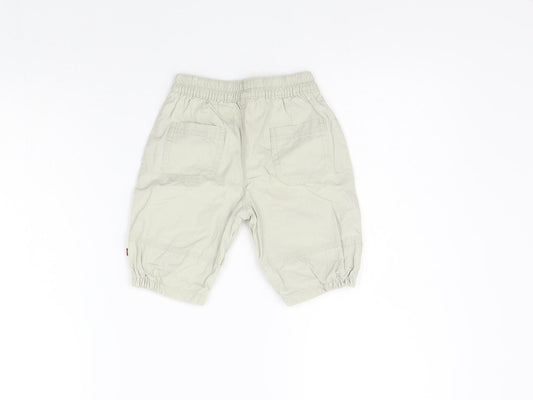 Mothercare Girls Beige Cargo Trousers Size 0-3 Months