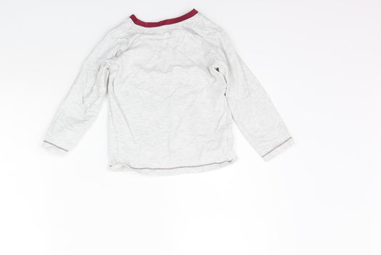 Matalan Girls White Basic T-Shirt Size 4-5 Years