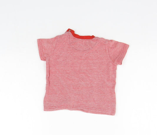 George Girls Pink Basic Polo Size 3-6 Months