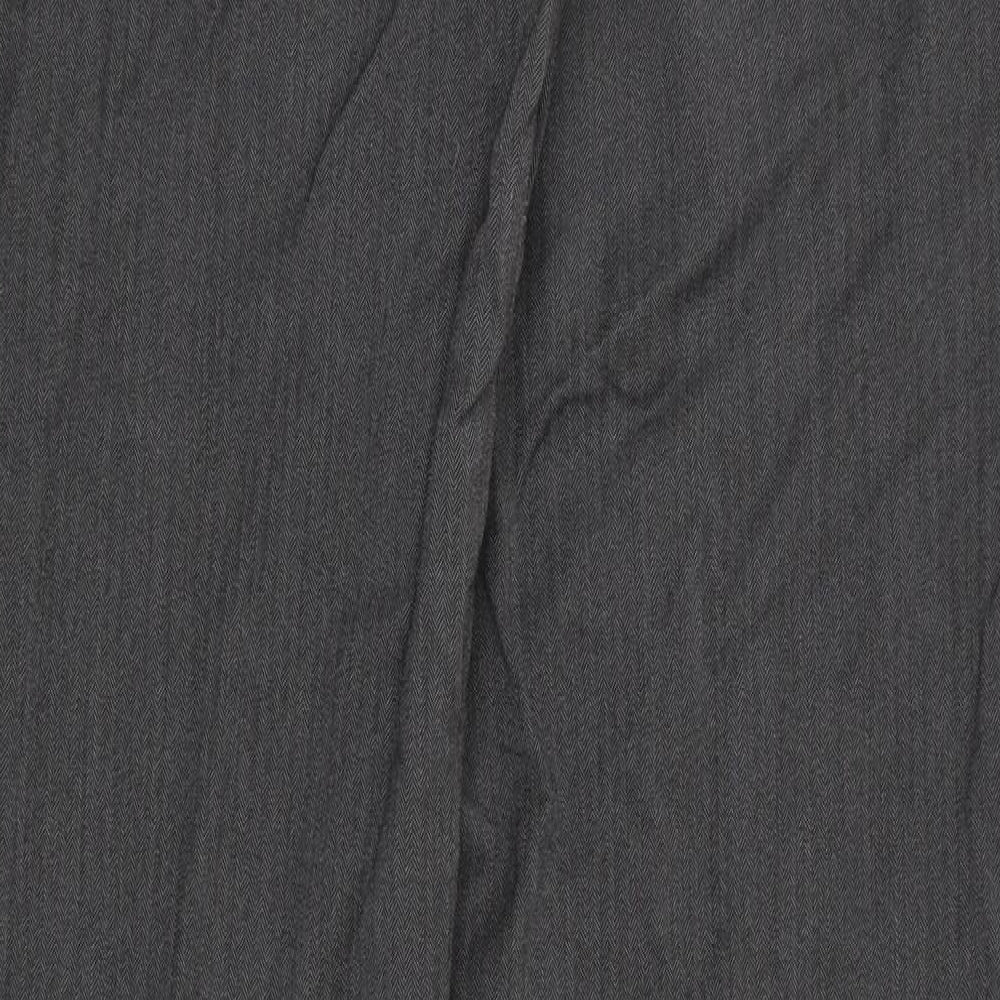 NEXT Womens Grey Dress Pants Trousers Size 10 L32 in
