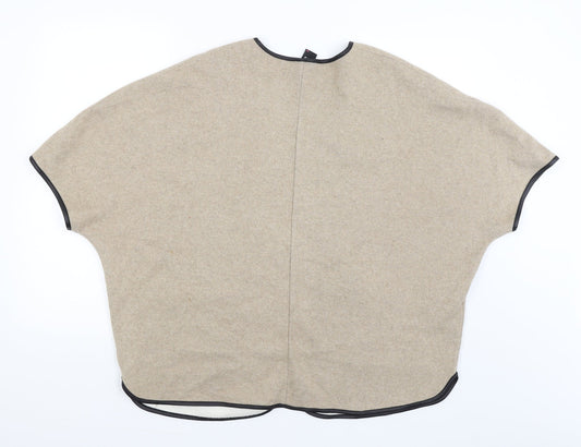 Gok for Tu Womens Beige Wrap Jumper Size M
