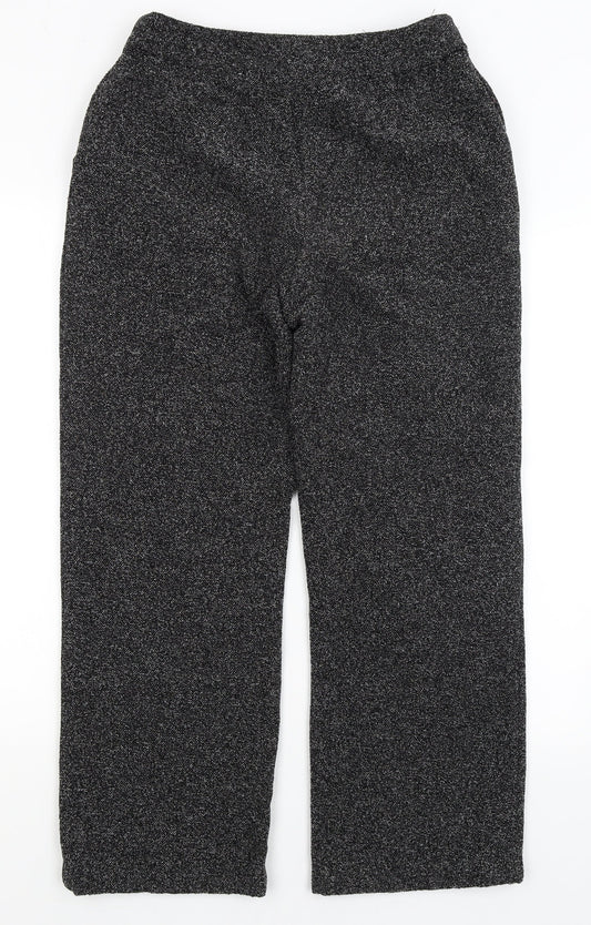 BHS Womens Grey Trousers Size 12 L26 in