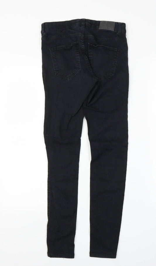 Ginatricot Womens Black Denim Skinny Jeans Size M L28 in