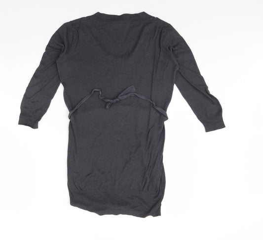 New Look Womens Grey Pullover Jumper Size 12