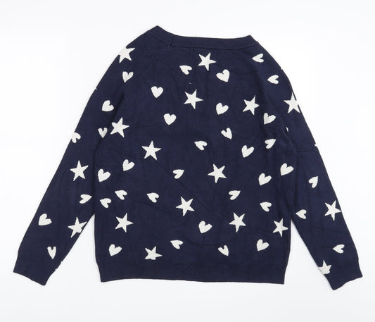 NEXT Womens Blue Pullover Jumper Size XS