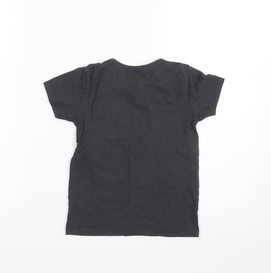 NEXT Boys Grey Basic T-Shirt Size 7 Years