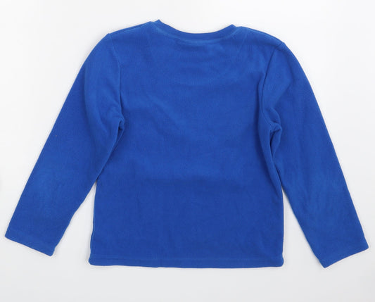 Batman Boys Blue Basic T-Shirt Size 7-8 Years
