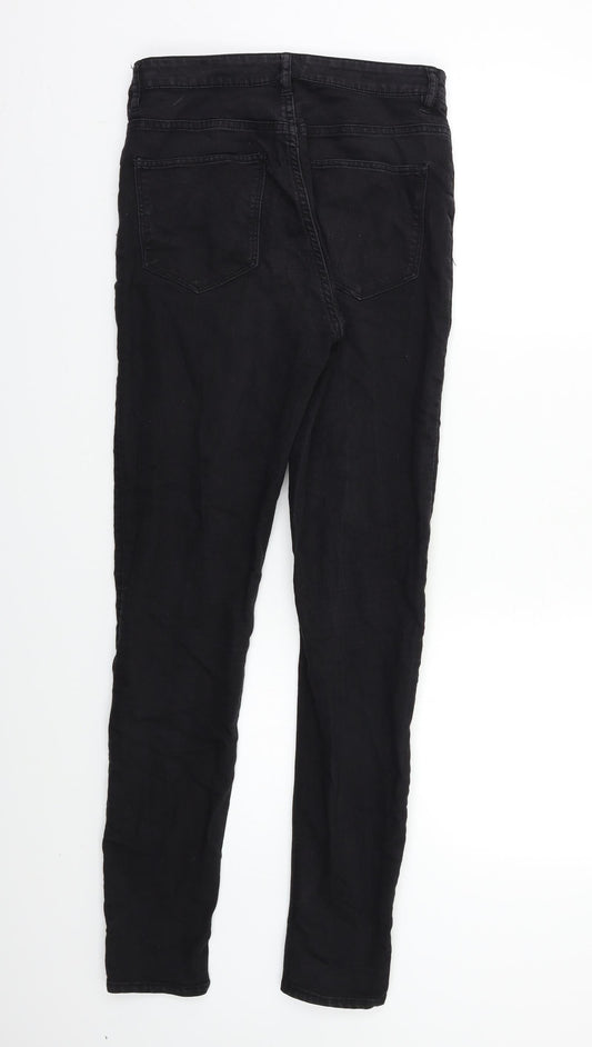 H&M Womens Black Skinny Jeans Size 10 L27 in