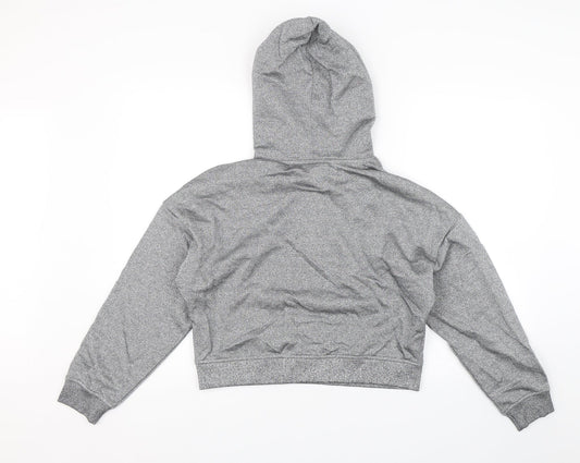 Monkl Womens Grey Pullover Hoodie Size XS