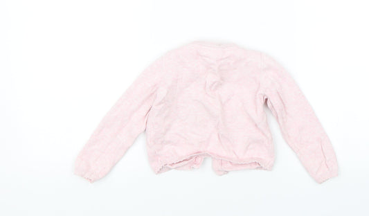 NEXT Baby Pink Cardigan Jumper Size 12-18 Months