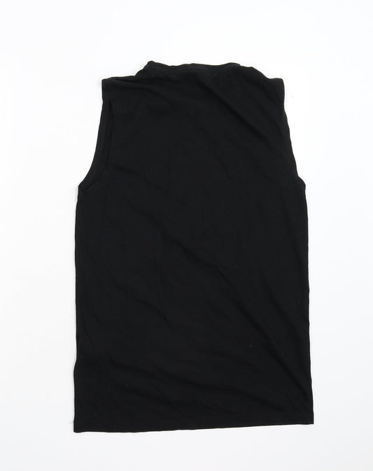 ASOS Womens Black Basic Tank Size S