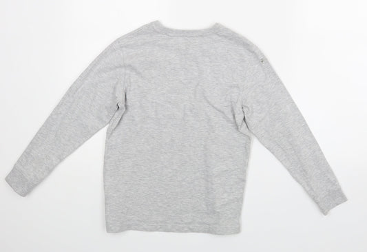 NEXT Boys Grey Pullover Jumper Size 8 Years